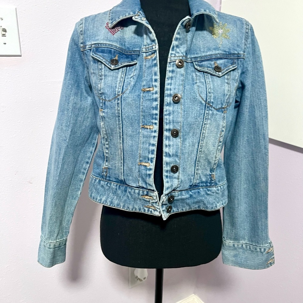 Chadwicks Blue Jean‎ Jacket Classic Denim Style 4P